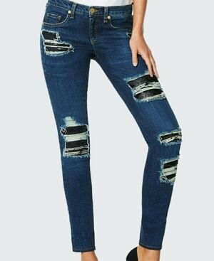 Ramy Brook Naomi Distressed Jean Size 25